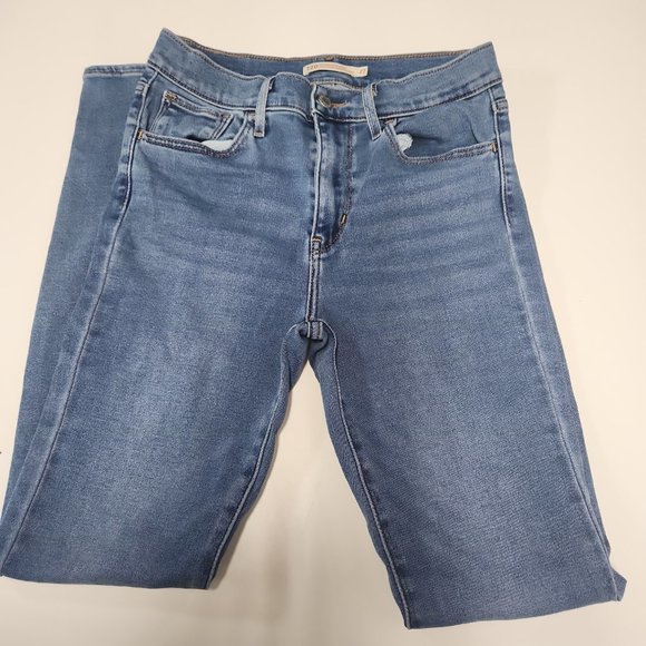 Levi's 720 High Rise Super Skinny Women's Jeans Light Washed - Size 27 - Picture 4 of 4